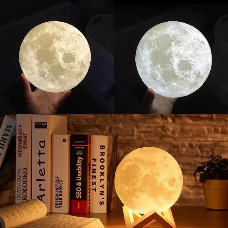 Magic Moon: Humidifier &amp; Essential Oil Diffuser – Relaxing Ambiance &amp; Sleek Design