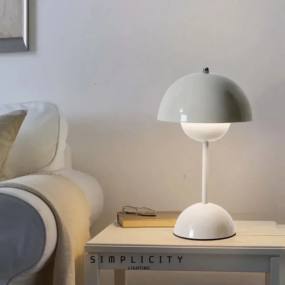 Rechargeable LED Mushroom Lamp – Soft Lighting &amp; Elegant Design for a Soothing Ambiance