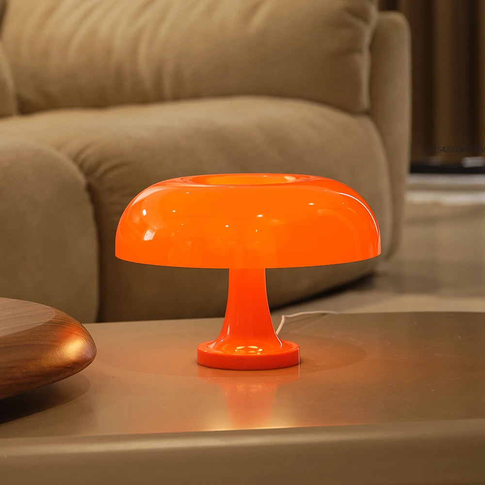 Classic Mushroom Lamp - Modern Bauhaus Design, Ideal for Bedroom and Scandinavian Decoration