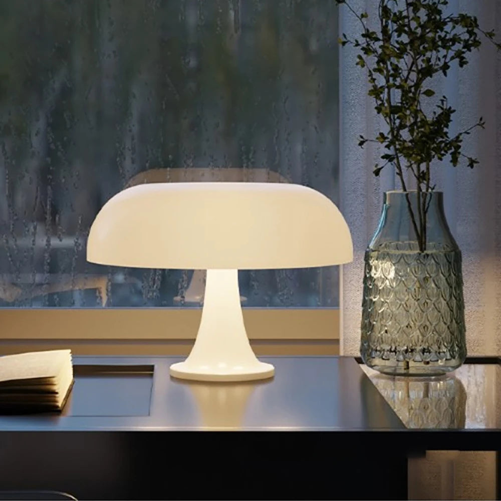 Classic Mushroom Lamp - Modern Bauhaus Design, Ideal for Bedroom and Scandinavian Decoration