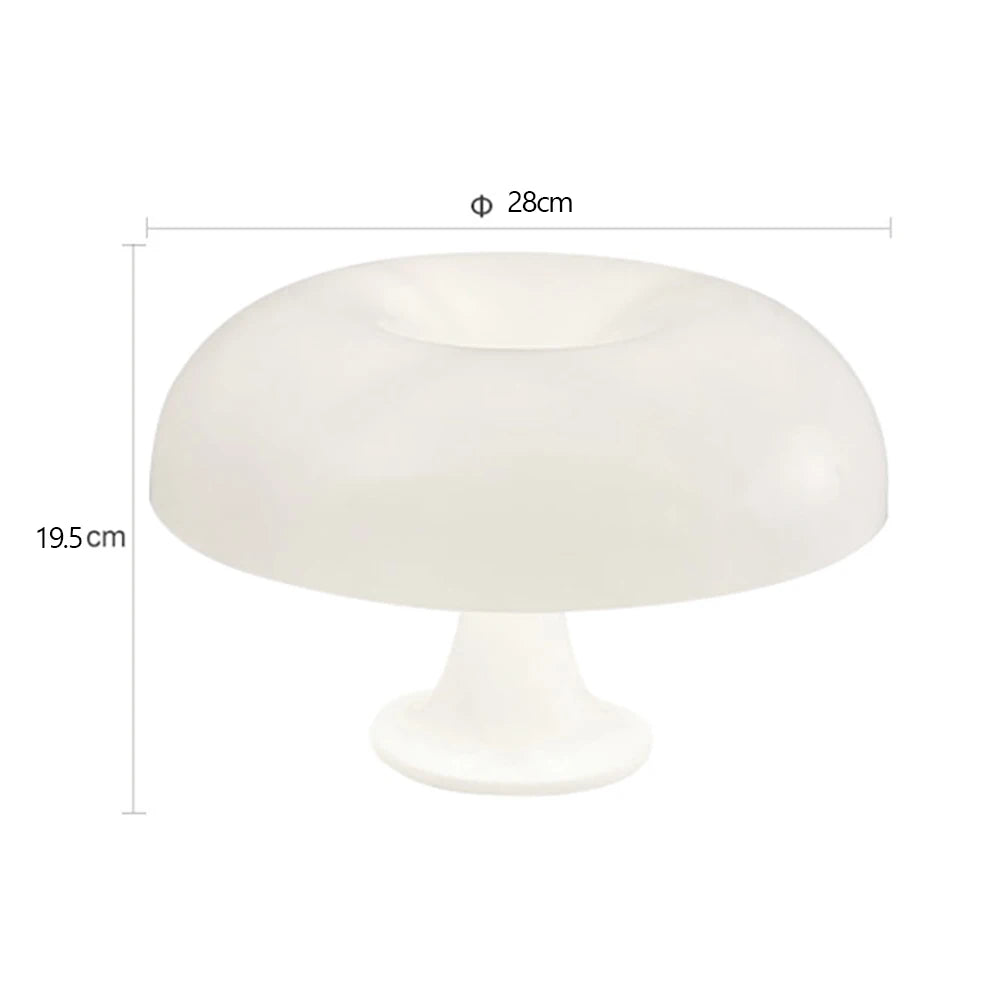 Classic Mushroom Lamp - Modern Bauhaus Design, Ideal for Bedroom and Scandinavian Decoration