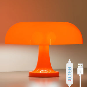 Classic Mushroom Lamp - Modern Bauhaus Design, Ideal for Bedroom and Scandinavian Decoration